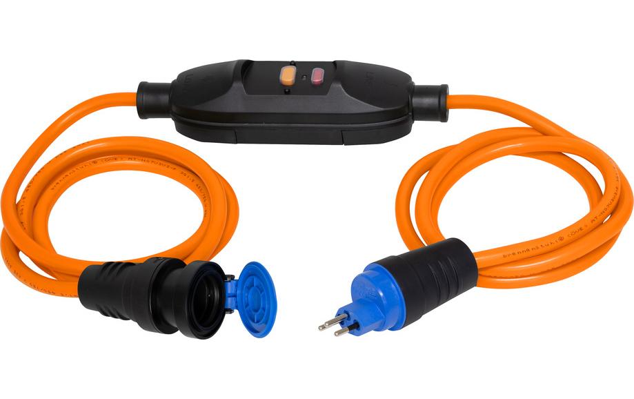 Brennenstuhl AT-N07V3V3-F 3G 1,5 mm² – Verlängerungskabel mit FI, 230 V, IP55