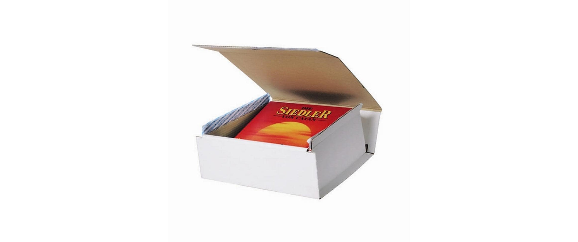 Brieger Versandkarton – 320 × 224 × 120 mm, selbstklebend, weiss – 1 Stk.
