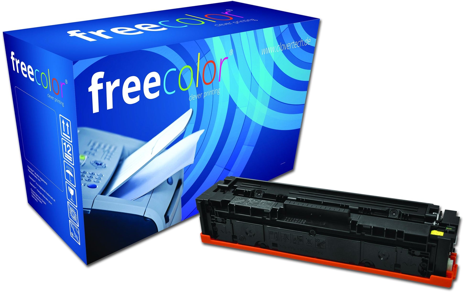 Freecolor CF402X Gelber Toner – Kompatibel XL – 2'300 Seiten – für HP LaserJet Pro M252dw/M252n/M274n und andere