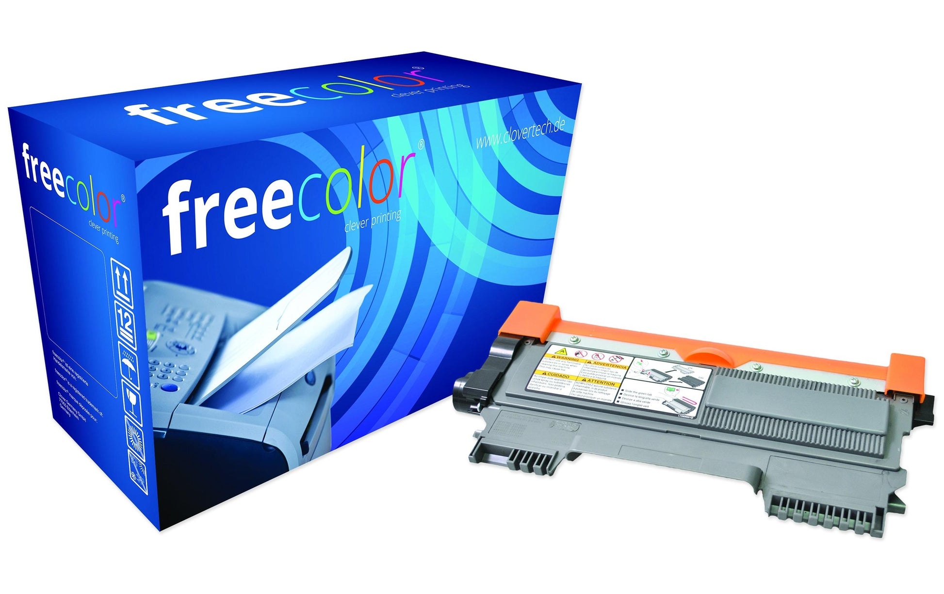 Freecolor TN2010 Schwarz Toner – Kompatibel – 1'200 Seiten – für Brother DCP-7060/DCP-7065/DCP-7070 u. a.