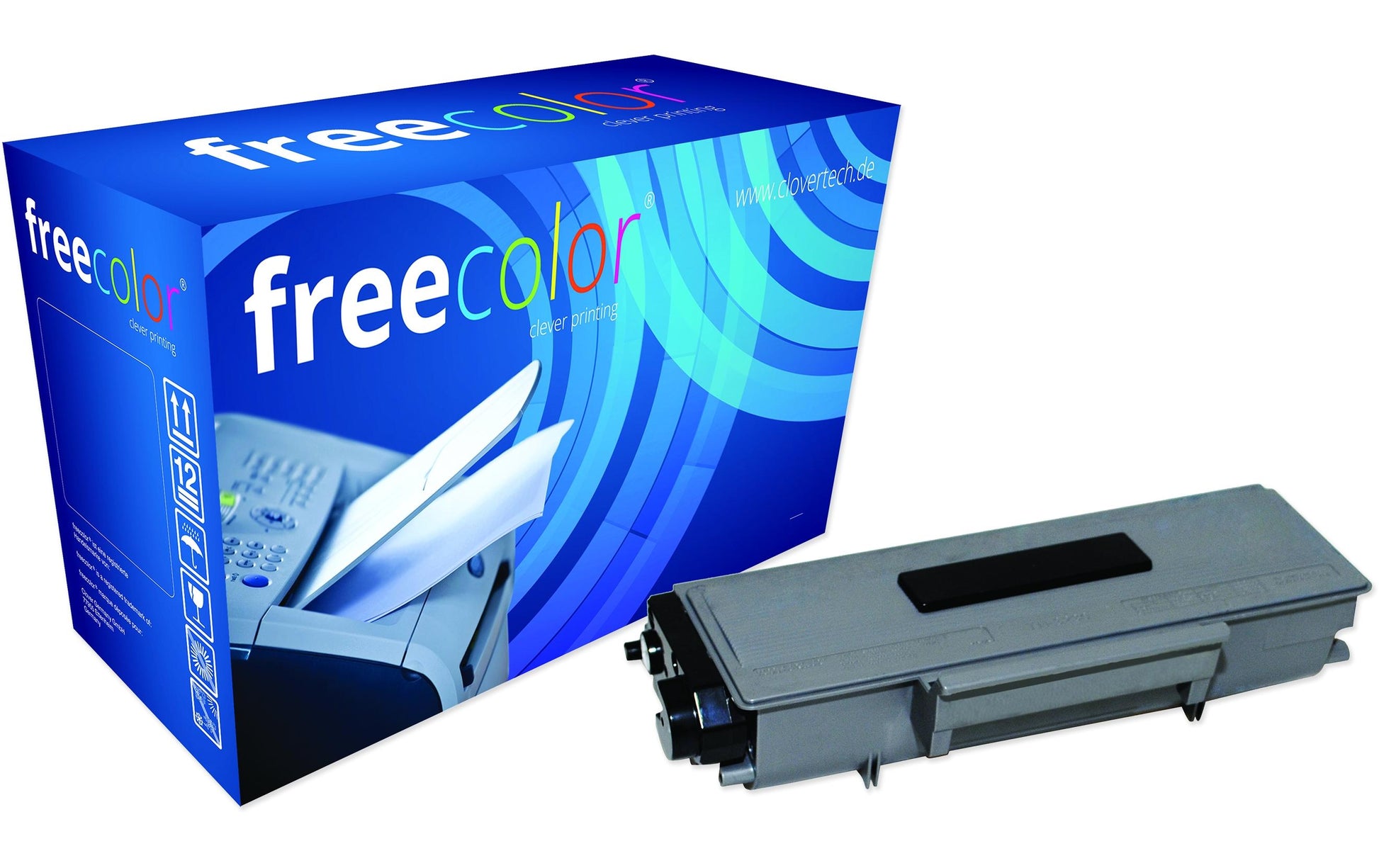 Freecolor Toner TN3230 – Schwarz, 3000 Seiten – für Brother DCP-8070 D, DCP-8080 DN, DCP-8085 DN und andere