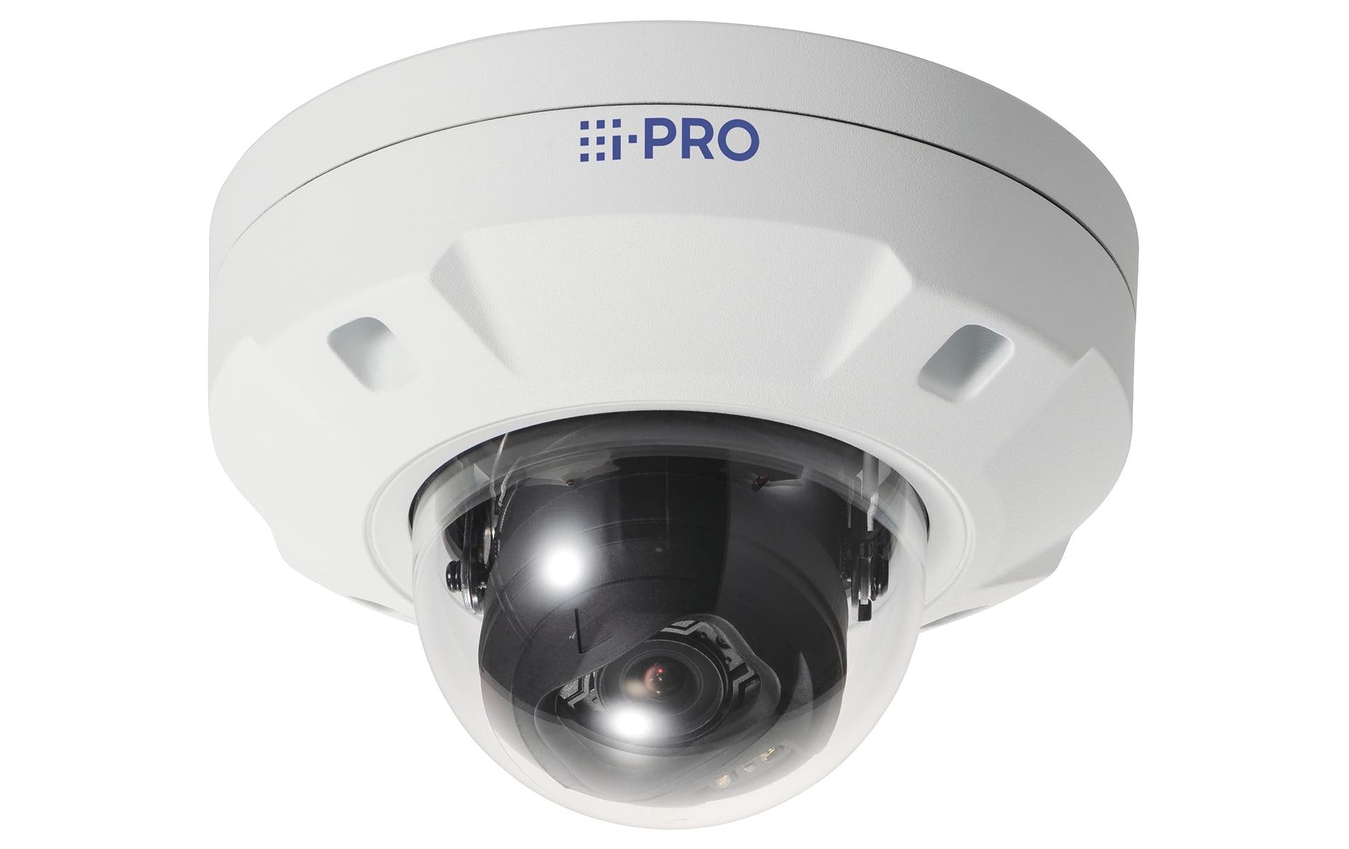i-PRO WV-S25700-V2LN Netzwerkkamera – 8 MP, Reichweite 70 m, wetterfest, weiss