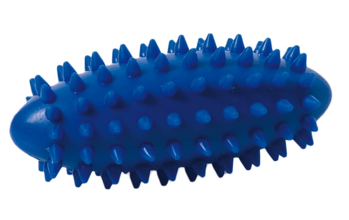 TOGU Massageball – mittel – 11 × 5 cm, 250 g – blau, Kunststoff