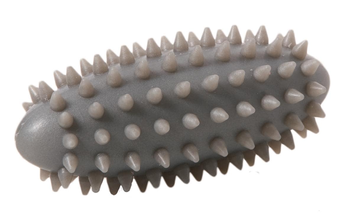 TOGU Massageball Hand Trainer Plus – 11 × 5 cm, 250 g – silber – Kunststoff