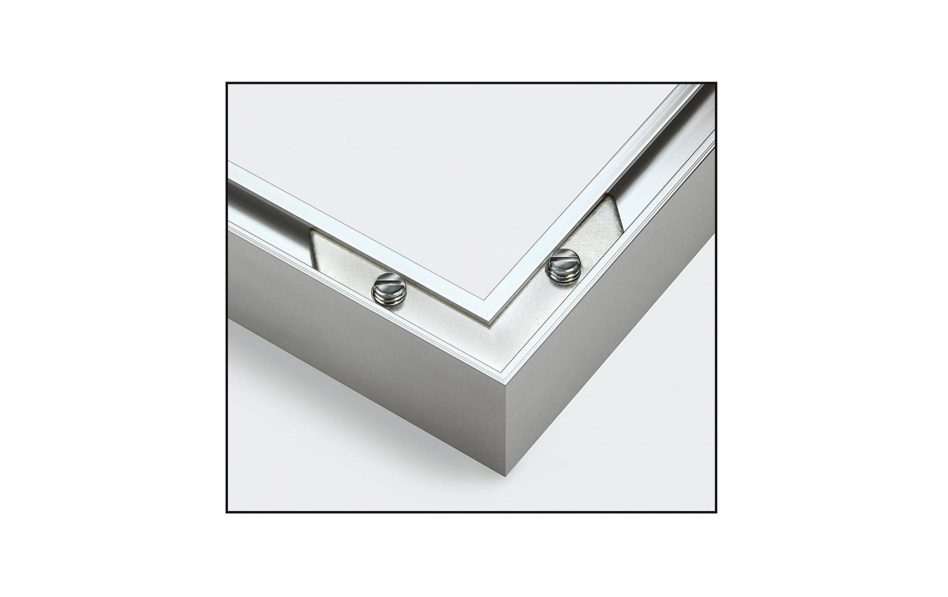 Schipper Bilderrahmen – für 40 × 80 cm – Aluminium, silber