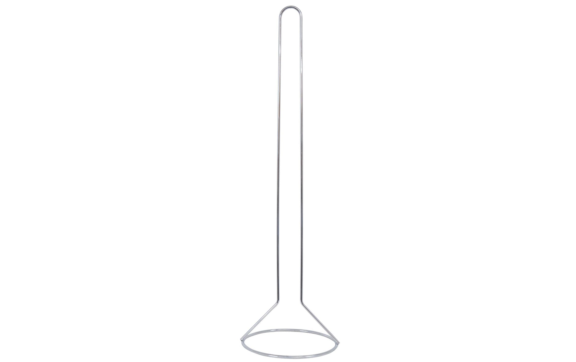 MSV Toilettenpapierständer – Metall chrom, für 3 Rollen, H 50,5 cm