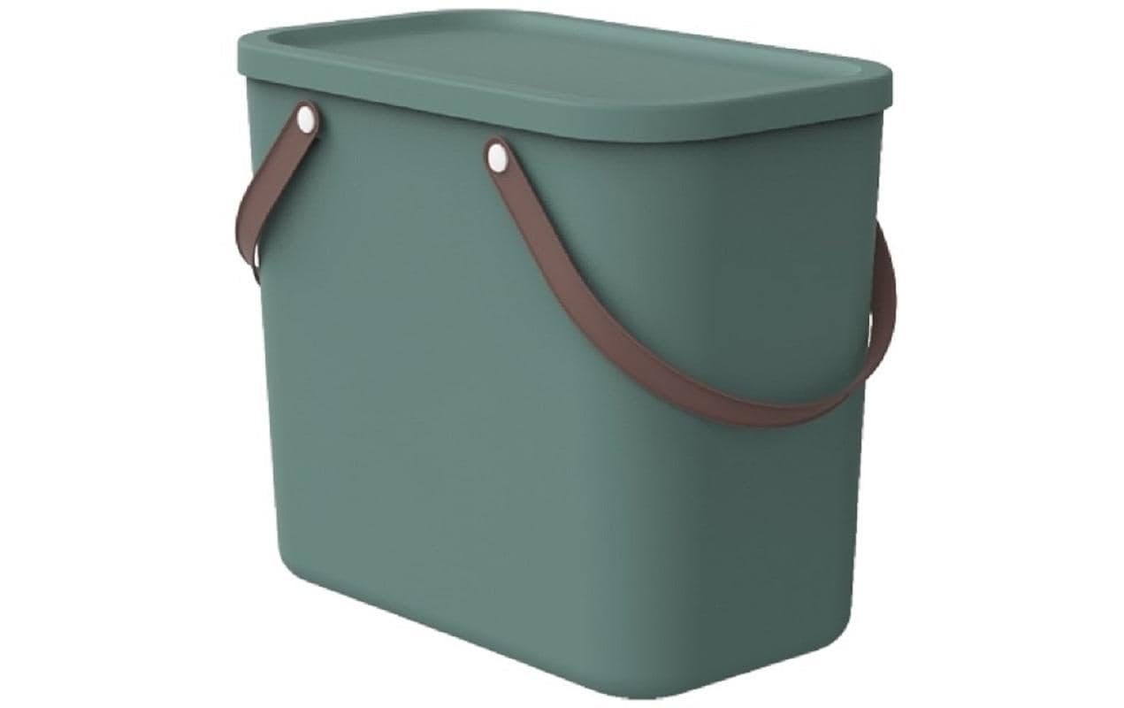 Rotho Aufbewahrungsbox – Kunststoff, Mistelgrün, 23,5 × 34 × 40 cm