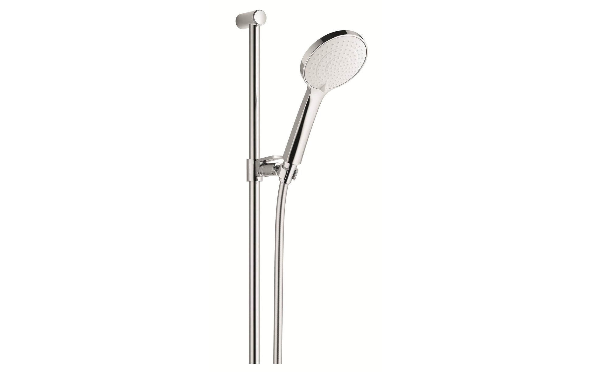 KWC Duschsäule Fit – 110 cm, Metall, Wandmontiert (verschraubt), Chrom