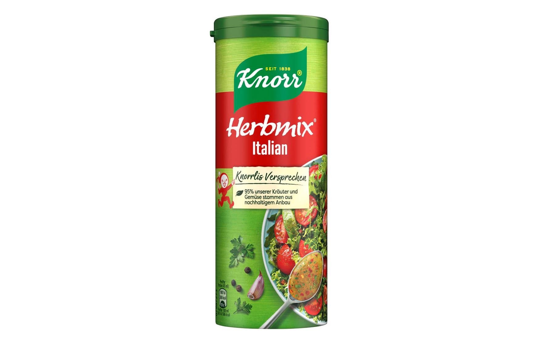 Knorr Gewürzmischung Herbmix Italian – 70 g