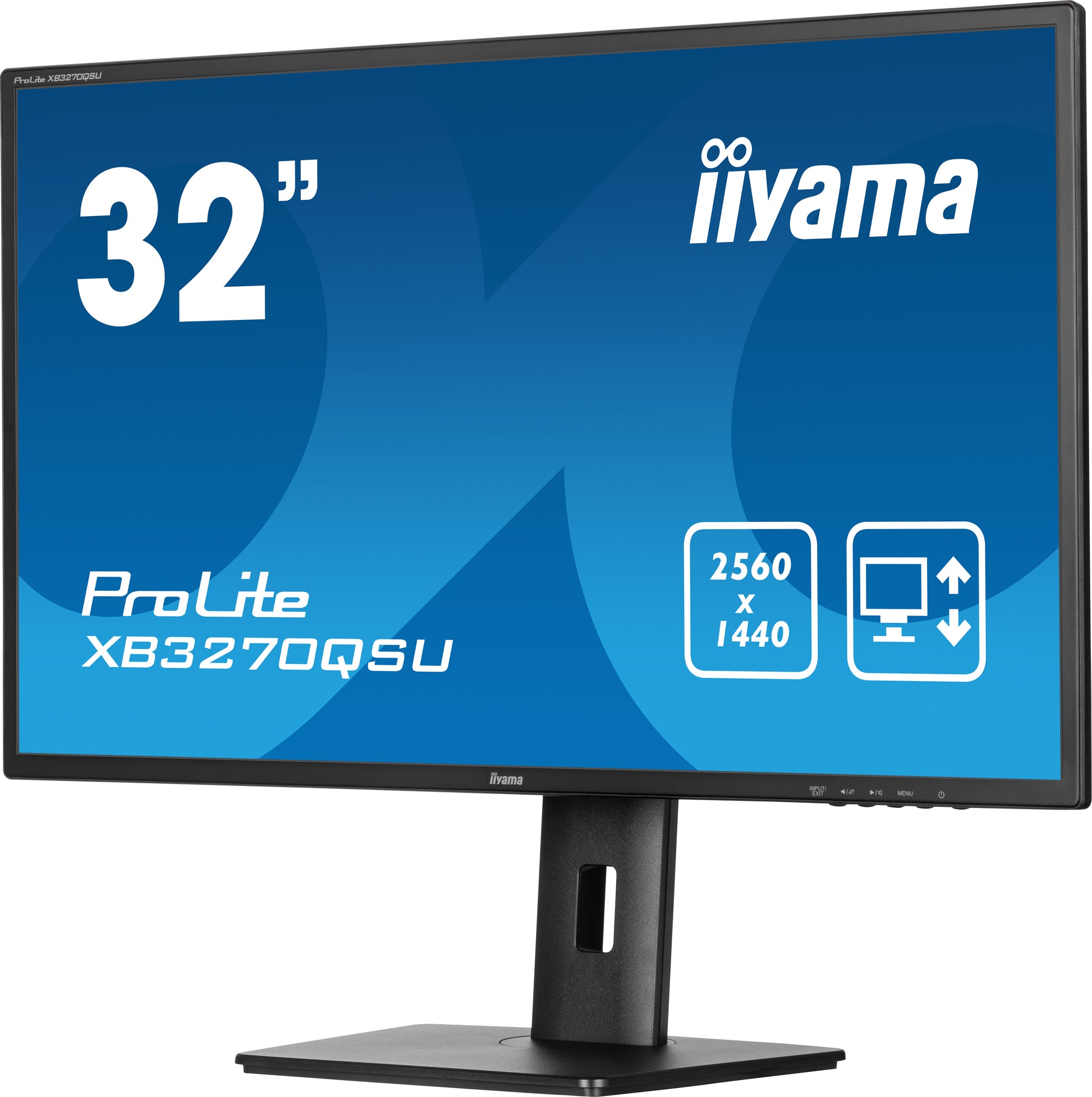 iiyama XB3270QSU-B1 – Monitor, 32" 2560 × 1440 (WQHD), IPS