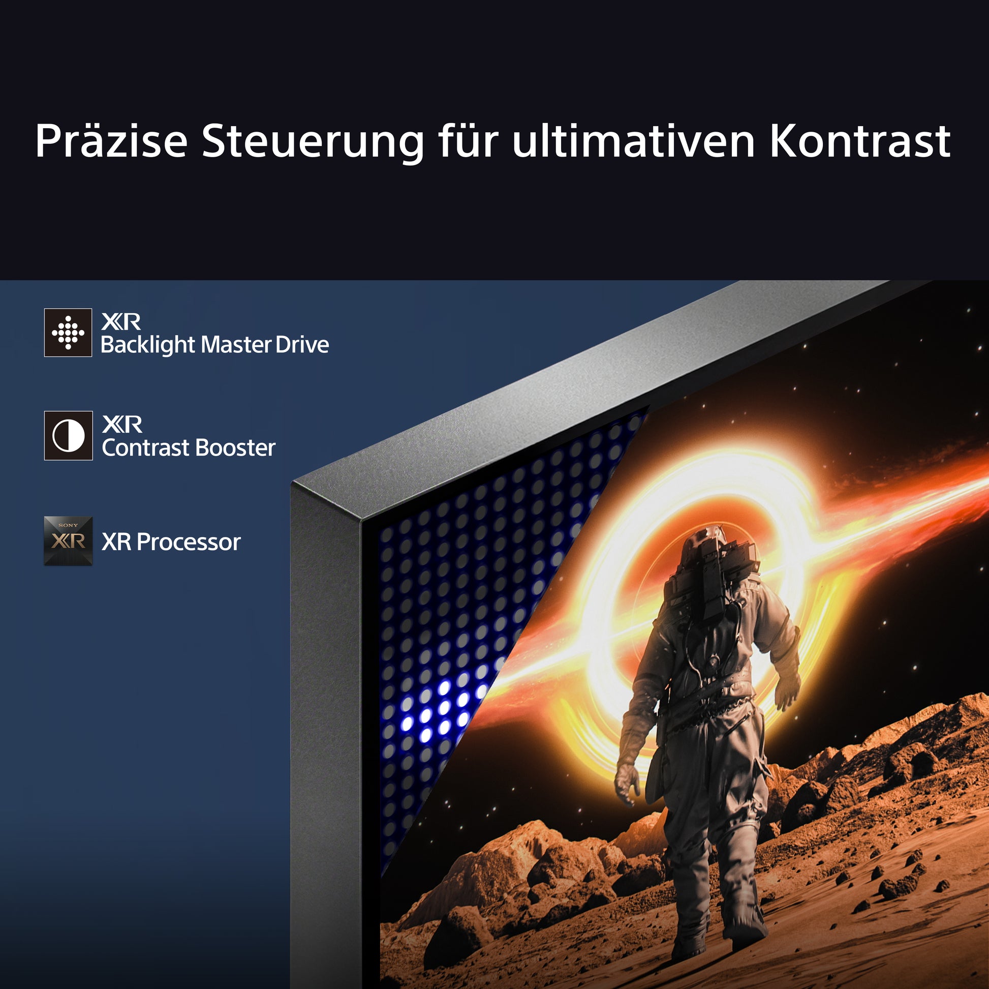 Sony FWD-85XR90 – 85" (2,16 m), Schwarz