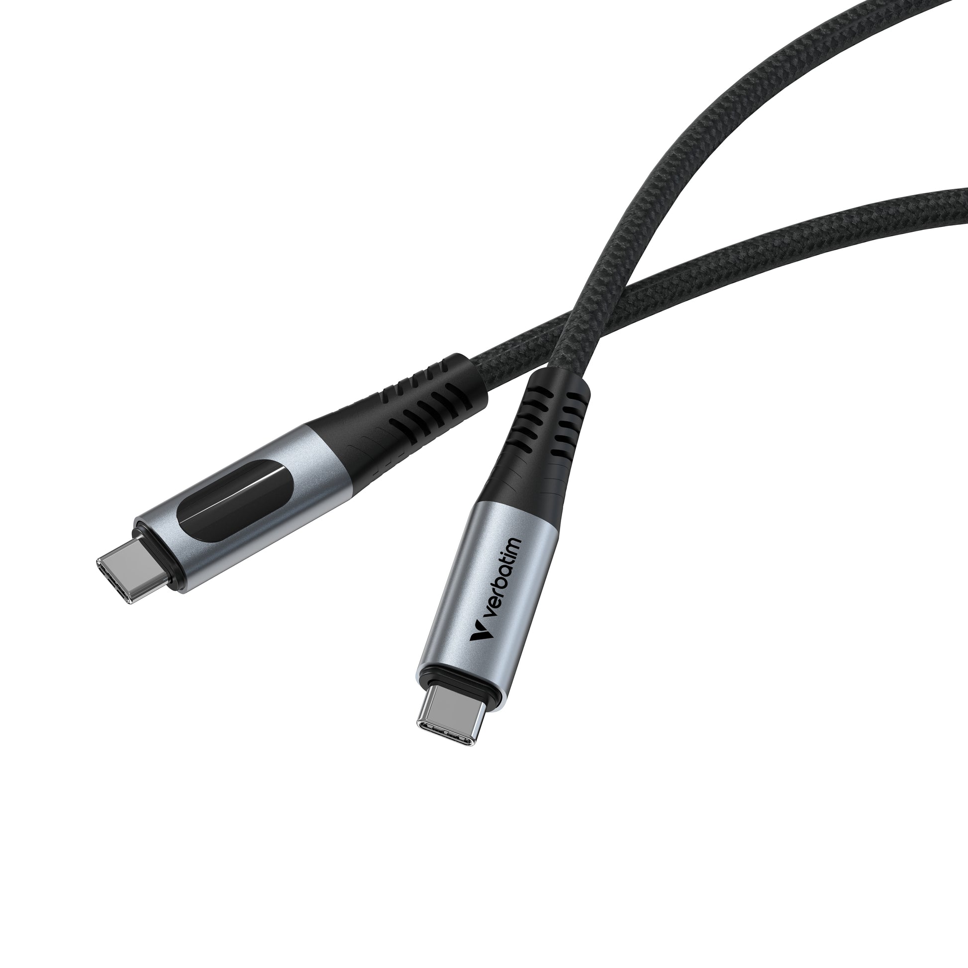 Verbatim USB-C auf USB-C Kabel – Thunderbolt 3 40 Gbit/s – 1,2 m – PD 240 W – für iPhone 15/16 und mehr