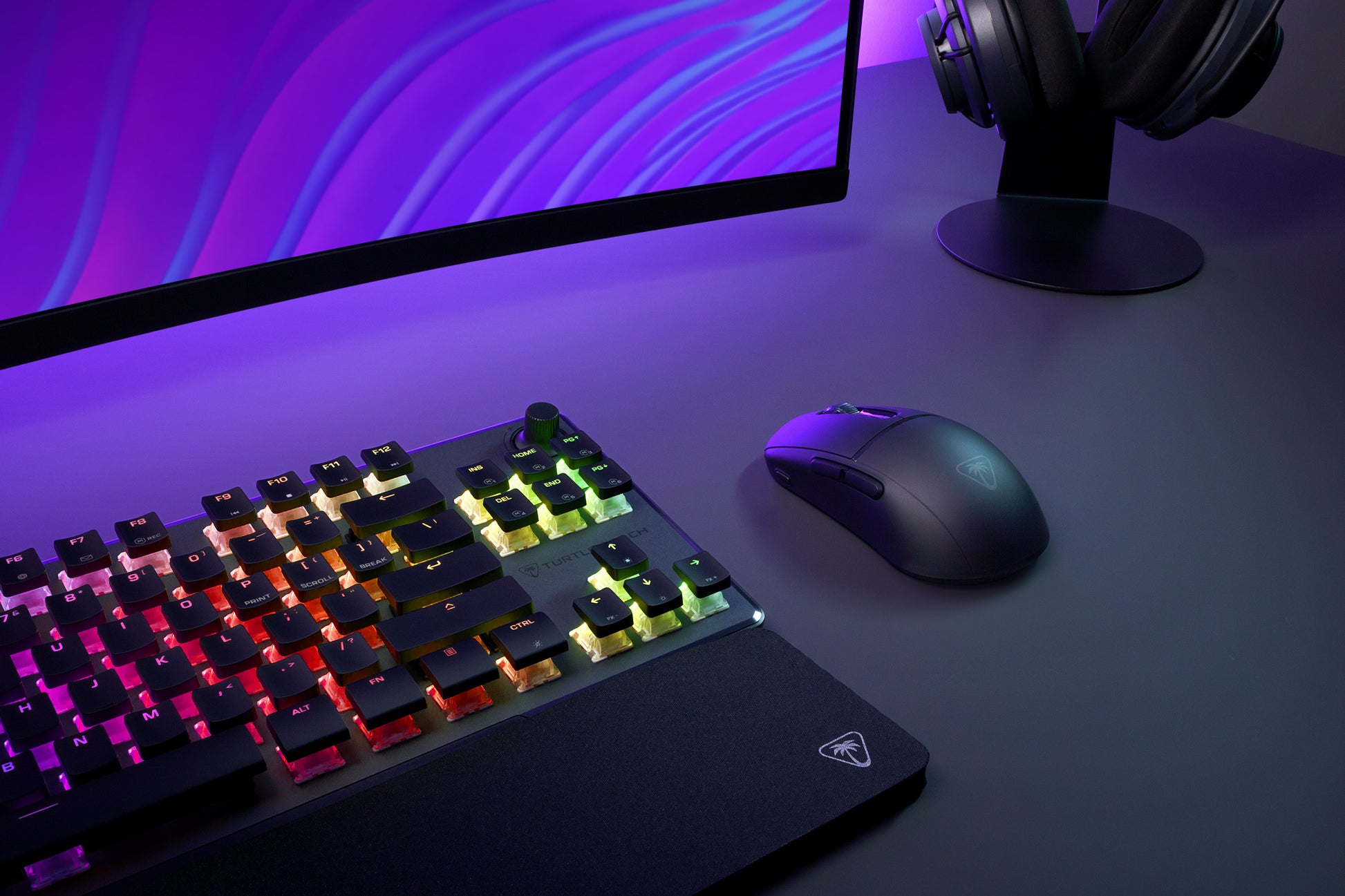 Turtle Beach Burst II Air Gaming-Maus – Kabellos, 26'000 DPI, 6 Tasten, Für Rechtshänder, Schwarz