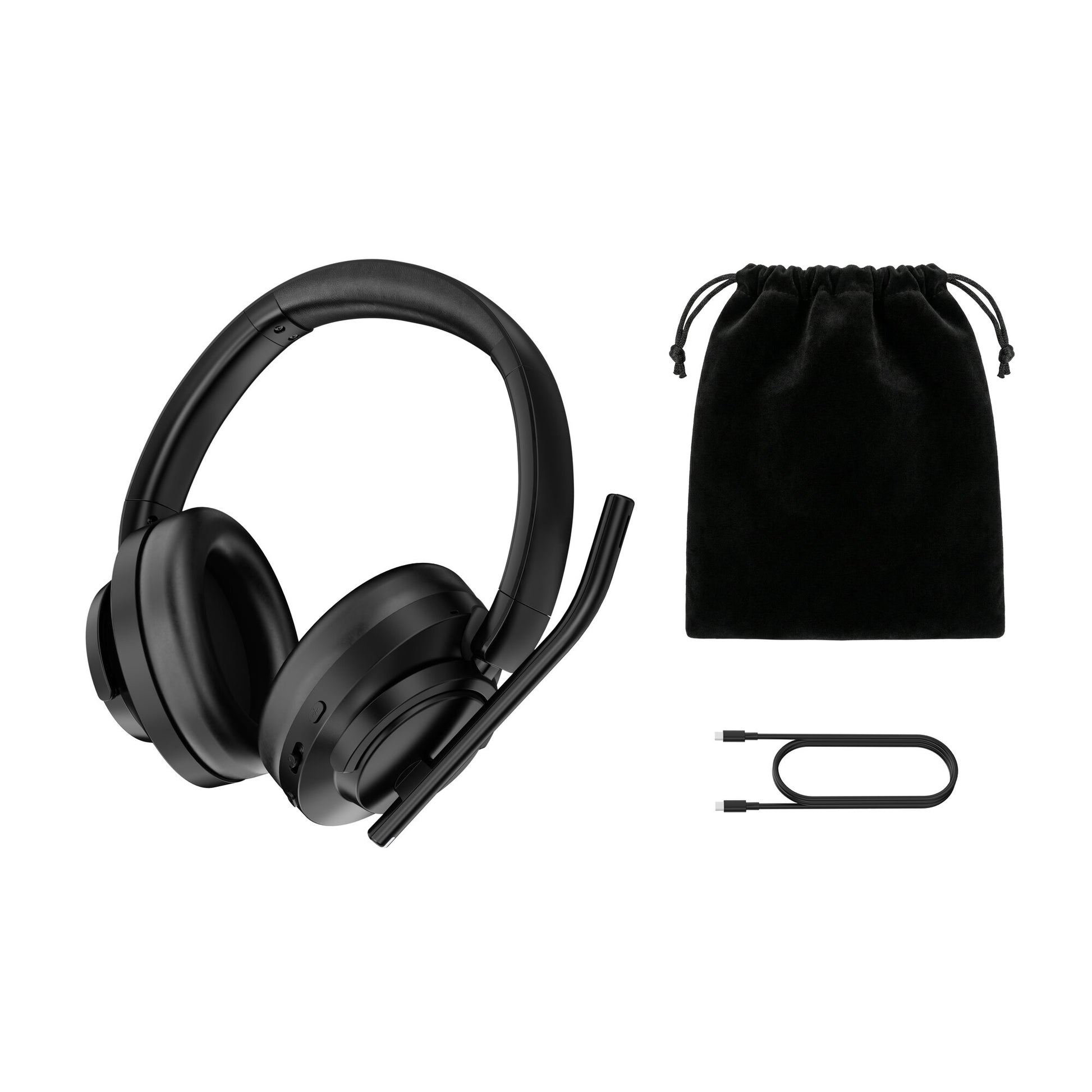 Kensington C3550 EQ Office-Headset – Over-Ear, Stereo, BT, ANC, BT 5.4