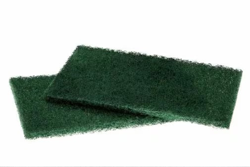 Scotch-Brite Scheuerpad – 3 Stk. – Ø 15,8 cm, Ø 9,5 cm – grün, Kunststoff