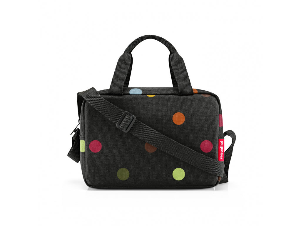 Reisenthel Kühltasche To-Go – mit Schultergurt – 3 l – mehrfarbig – recyceltes Polyester – Dots