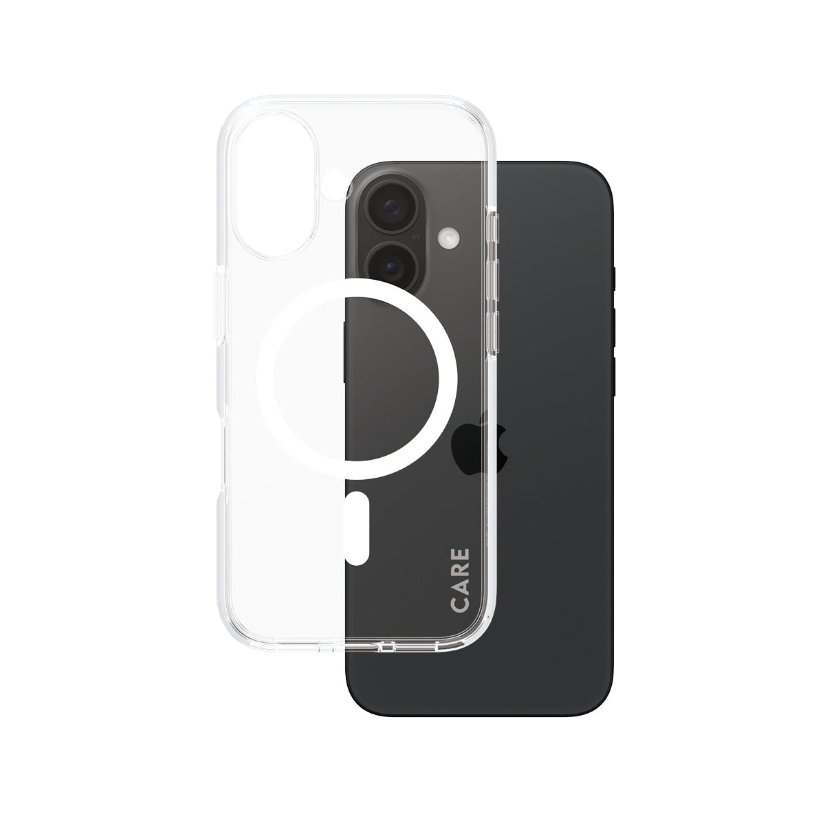 PanzerGlass Backcover Flagship – für Apple iPhone 16 – weiss – Recycling-Kunststoff – MagSafe-kompatibel
