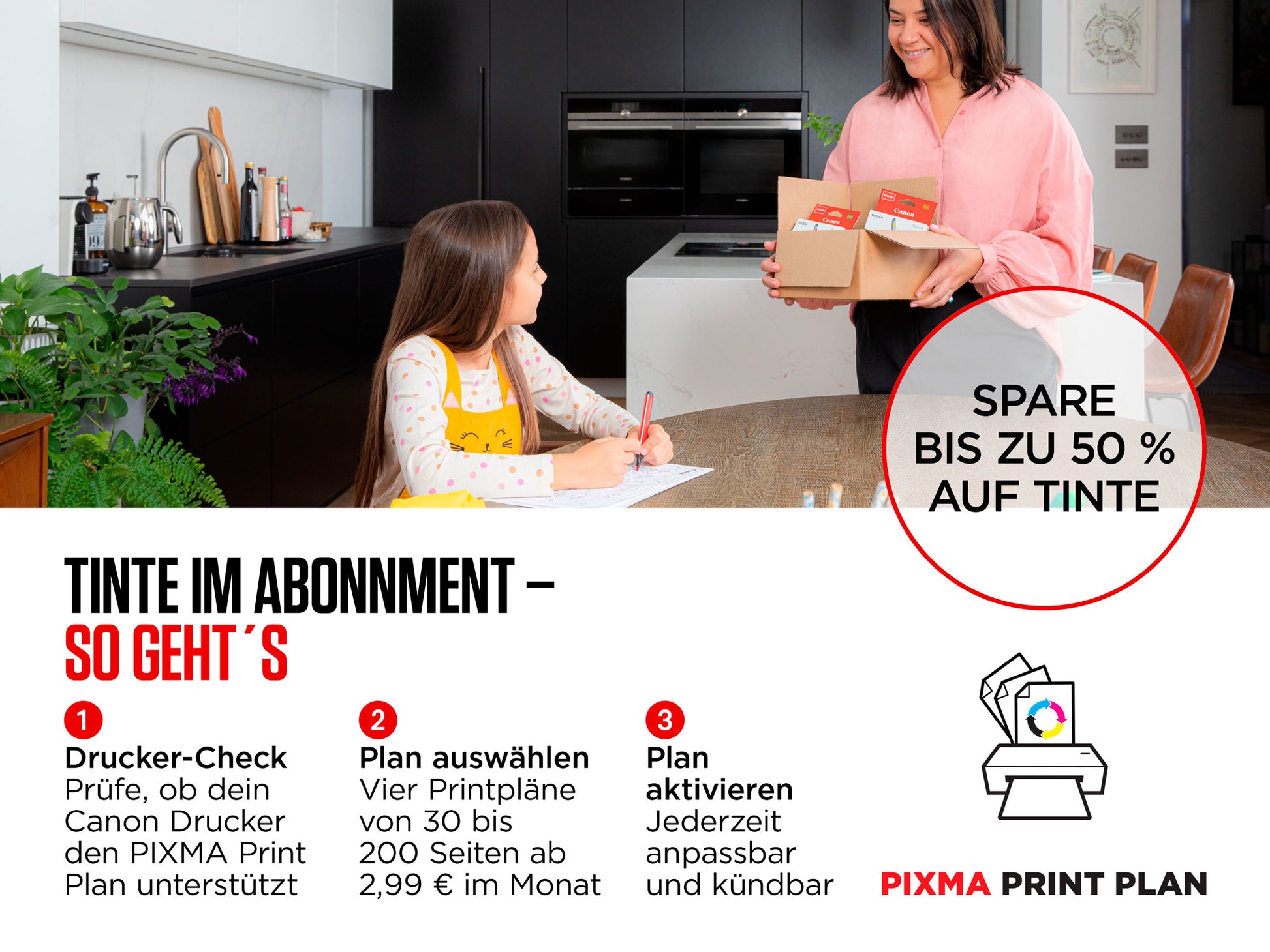 Canon PIXMA TS7750i – Farbiges Tintenstrahl-MFP A4, 3-in-1 – USB/WLAN – Duplex, ADF – 15 S./Min. S/W, 10 S./Min. Farbe
