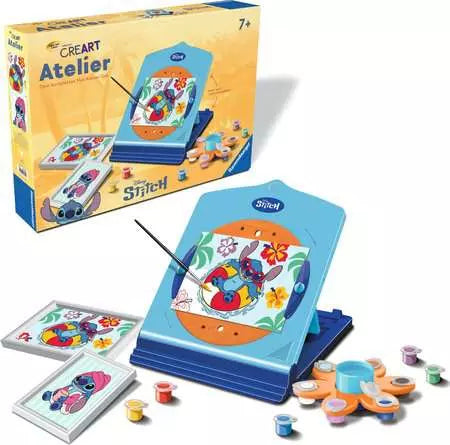 Ravensburger CreArt – Malen-nach-Zahlen-Set – Disney Stitch – ab 7 Jahren