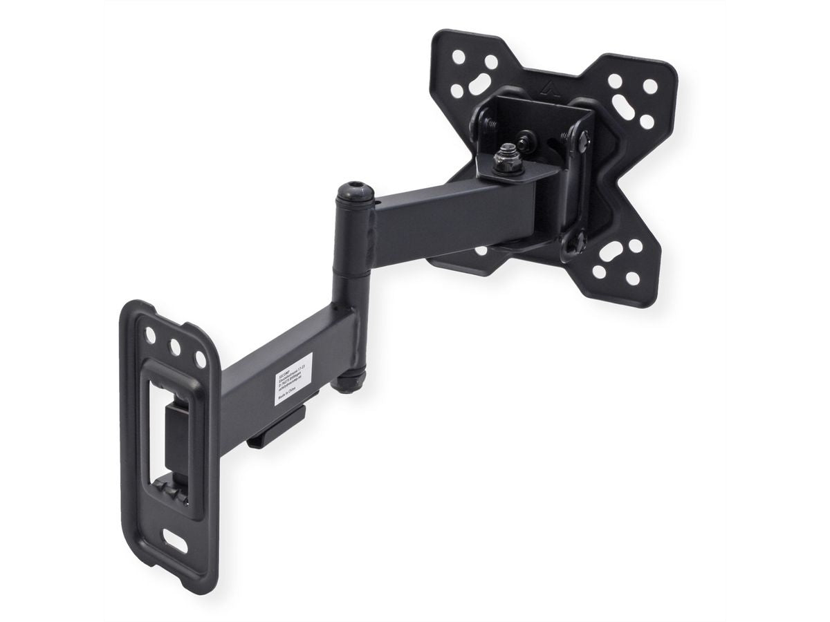 VALUE Wandhalterung – Vollbeweglich – 13–32" – VESA 75×75–100×100 – bis 20 kg – Schwarz