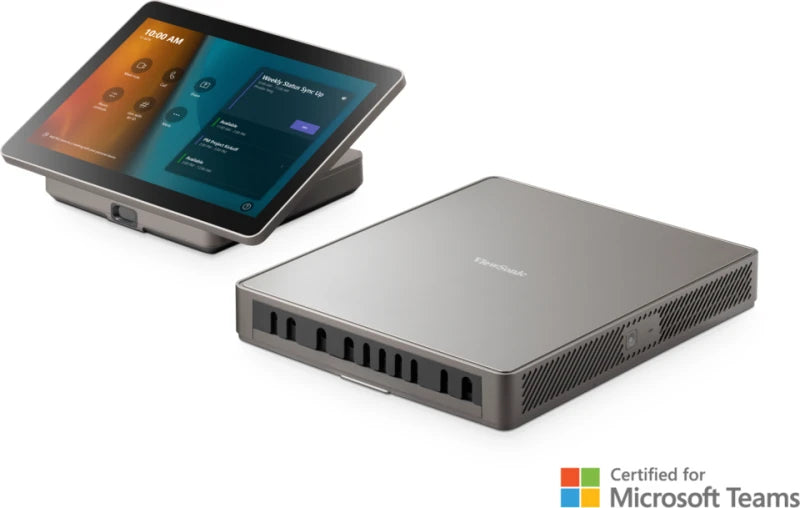 Viewsonic TeamJoin TRS10 – Controller-Set – 10,1", Ethernet/LAN, Bluetooth, Schwarz/Grau