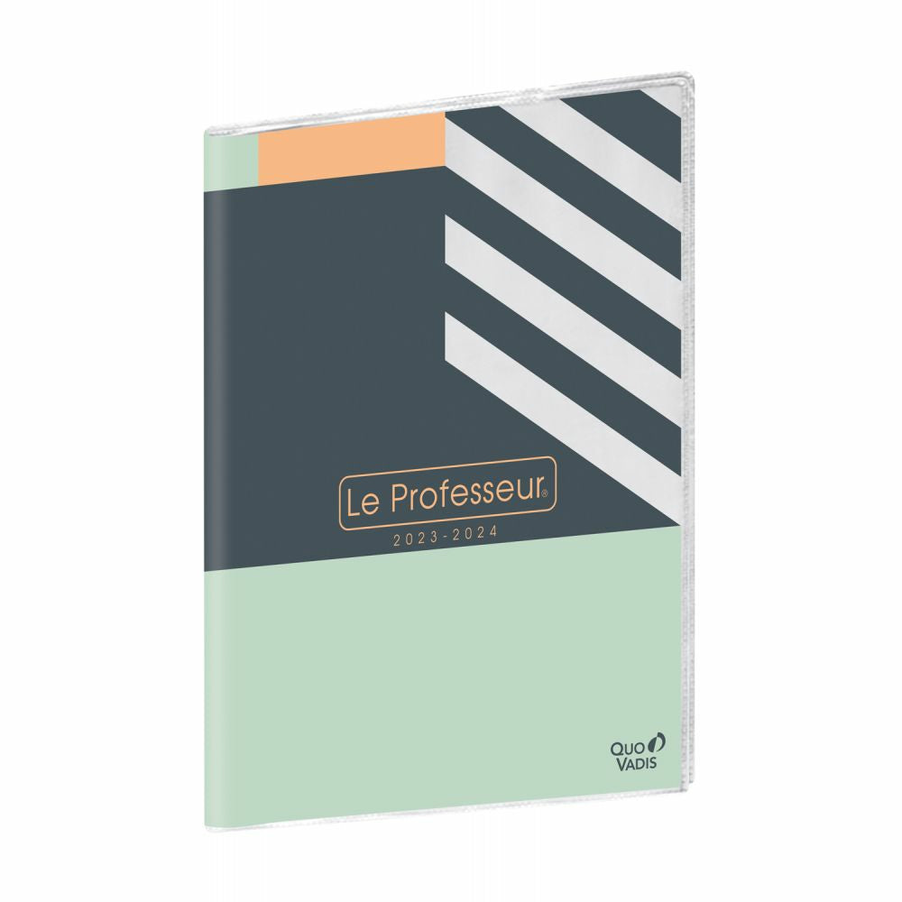Quo Vadis Le Professeur – Schulagenda 2026/27, 1 Woche/1 Seite, 21 × 27 cm, Französisch
