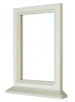 Bottsa Holzrohling Mini-Figur Spiegel, 6 × 9 cm, Holz