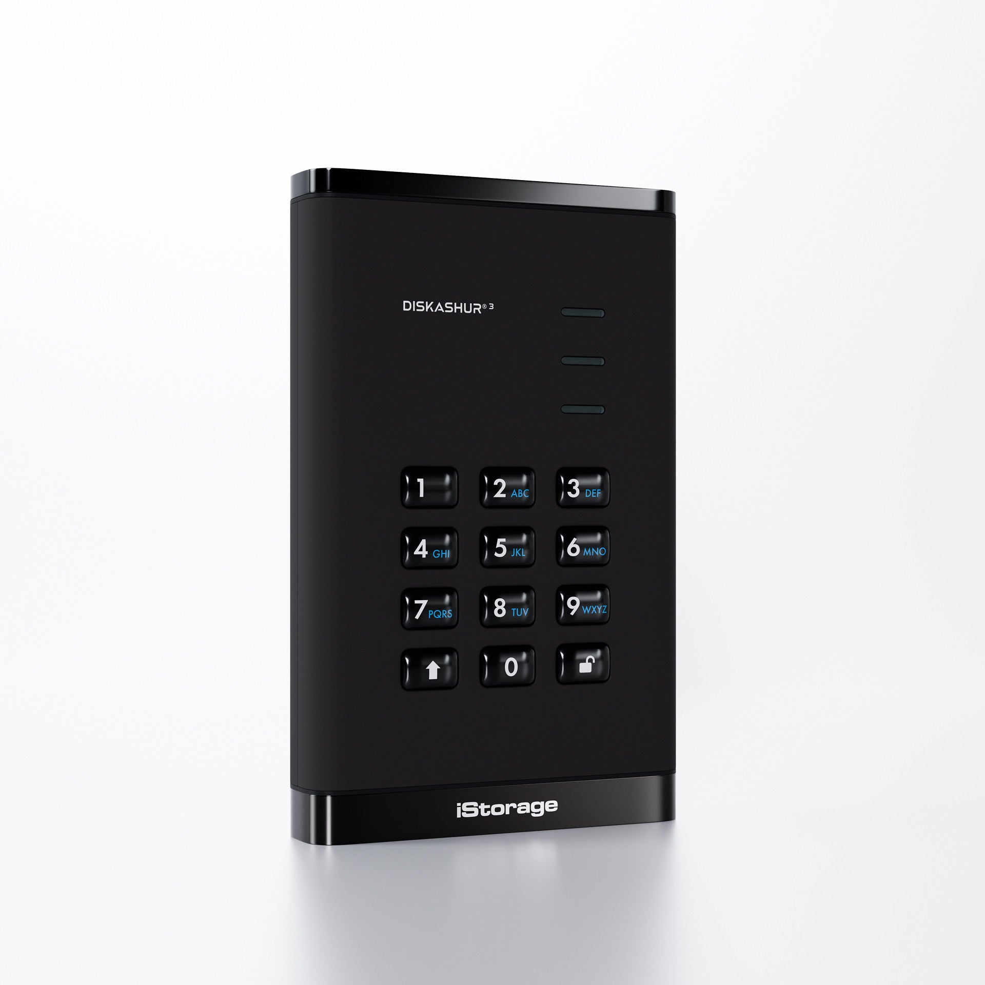 iStorage diskAshur3 SSD 2TB – für 2,5" SSD, USB-C/USB-A, USB 3,2 Gen 1