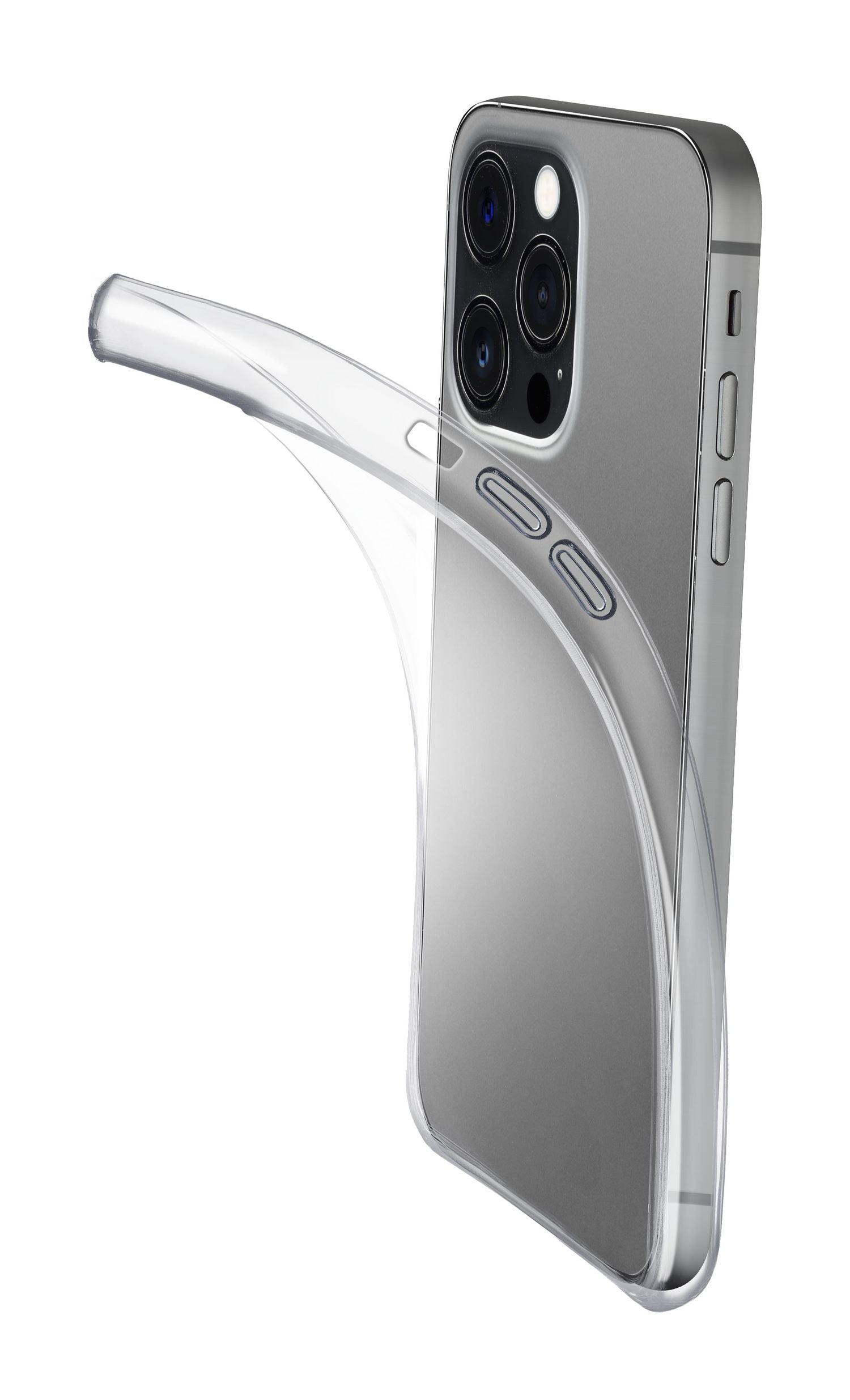 Cellularline Backcover – für Apple iPhone 16 Pro Max – transparent – TPU