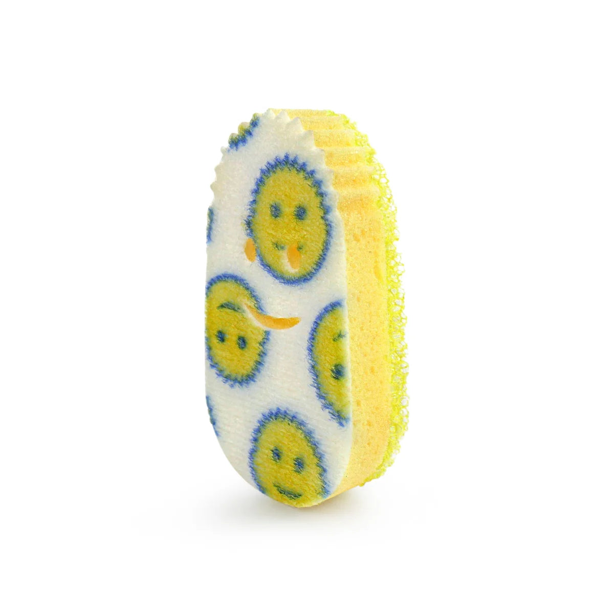 Scrub Daddy Ersatzbürsten – Naturschwamm, Oval, für Dish Daddy, Gelb, 2 Stk.