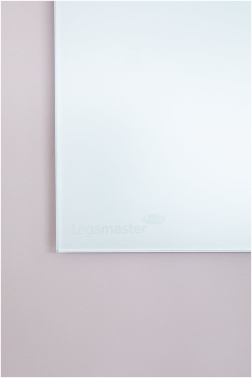Legamaster Whiteboard – 200 × 100 cm, Glas, magnetisch, Wandmontage, inkl. 2 Magnete