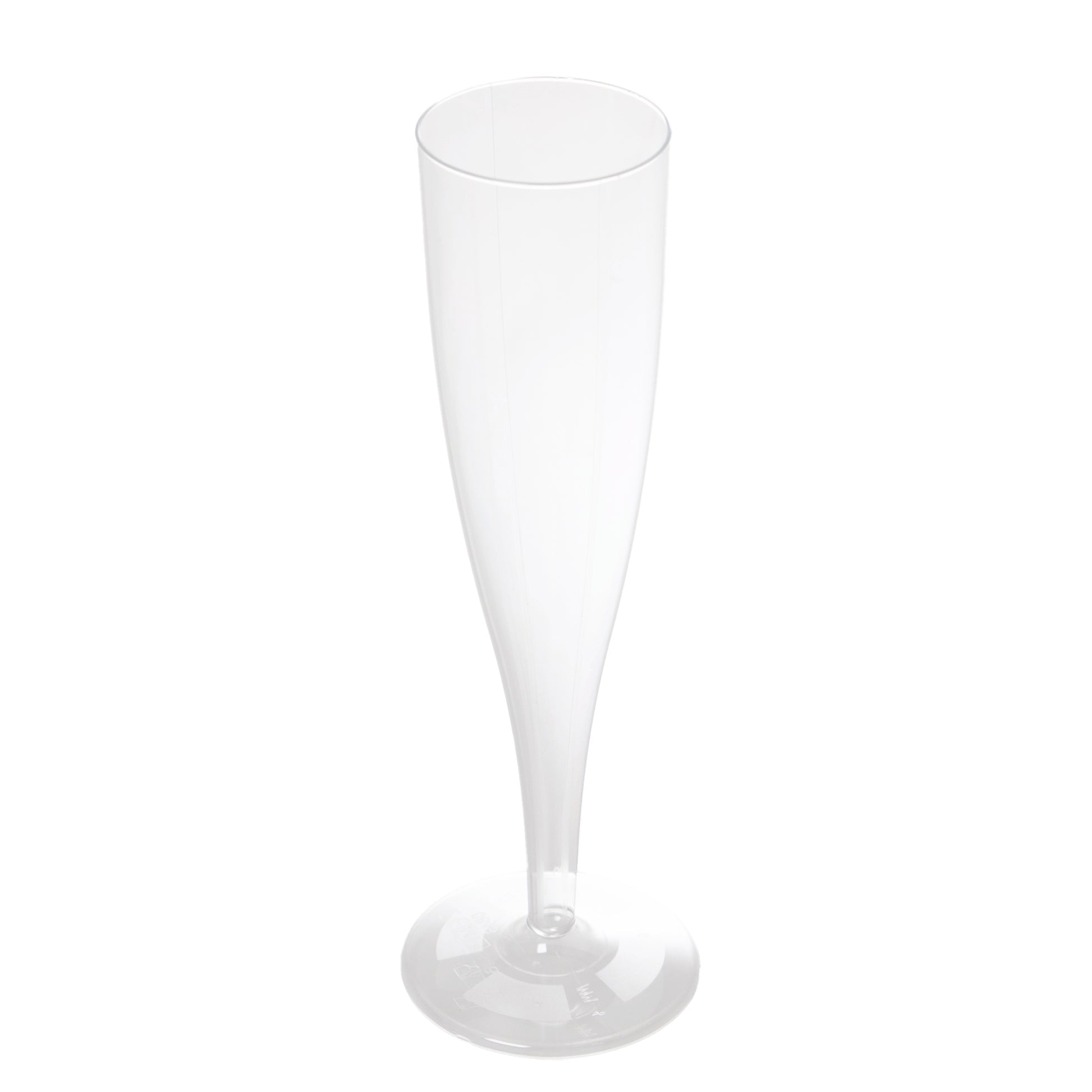 Elco Weinglas-Becher, Kunststoff – 1 dl, Transparent – 6 Stk.
