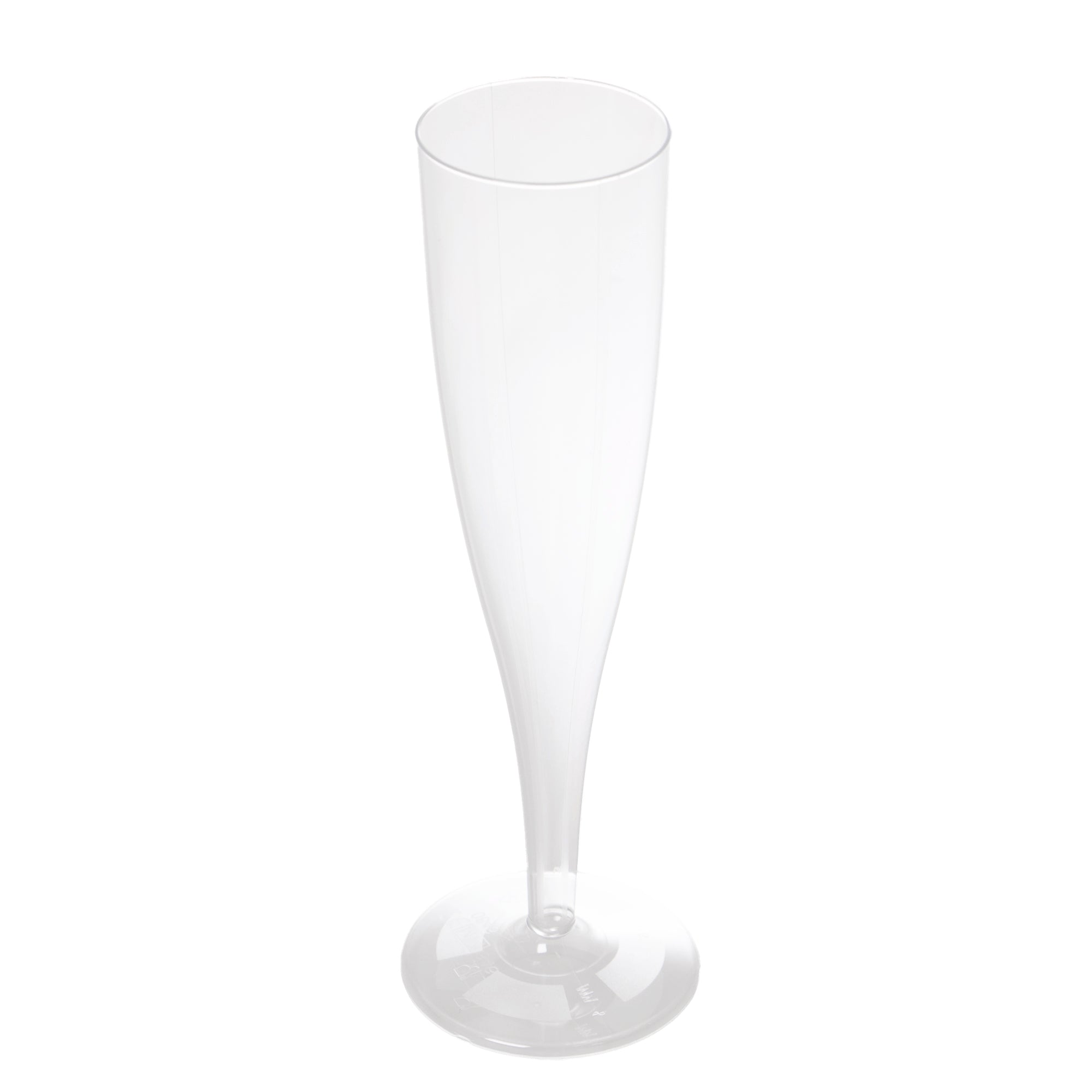Elco Weinglas-Becher, Kunststoff – 1 dl, Transparent – 6 Stk.