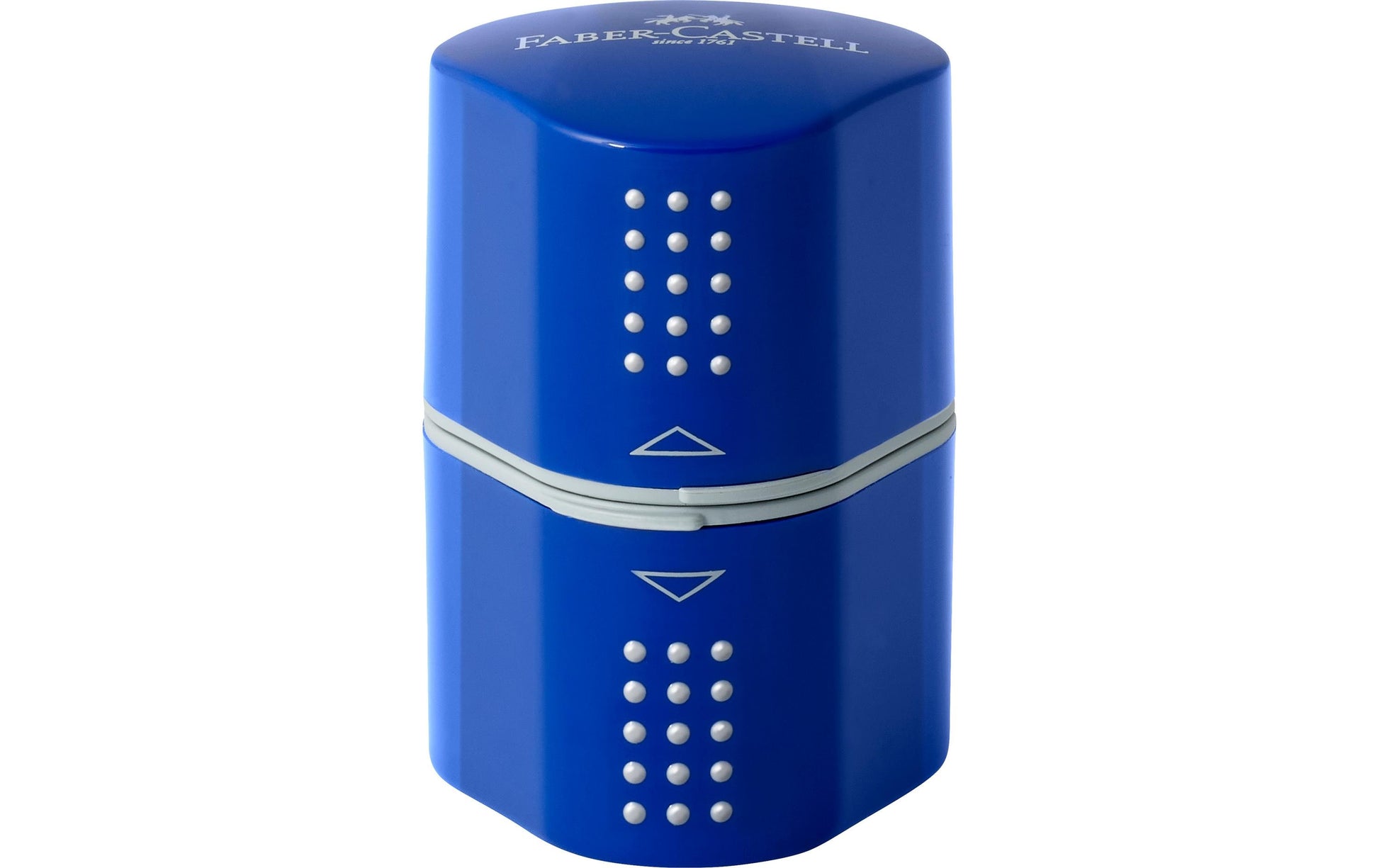 Faber-Castell Grip 2001 Dreifach-Spitzdose – Kunststoff – farbig sortiert