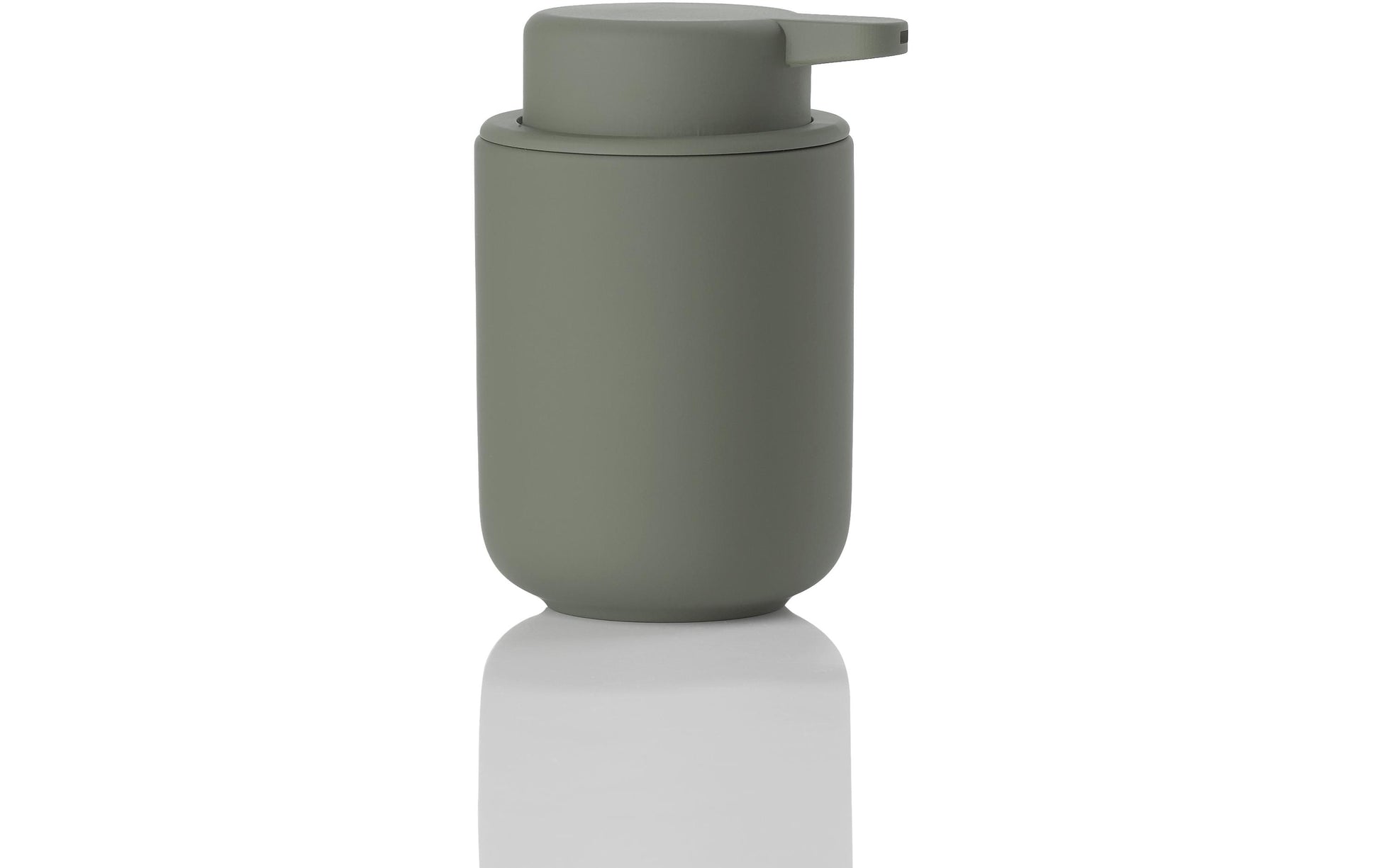 Zone Denmark Seifenspender – Steingut, Olivgrün, 250 ml