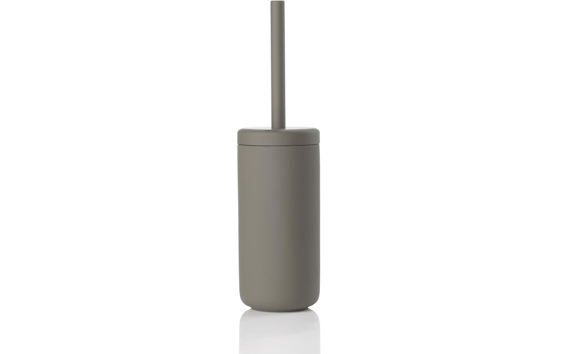 Zone Denmark WC-Bürstenset – Keramik, taupe, bodenstehend, H 38,7 cm, Ø 10 cm