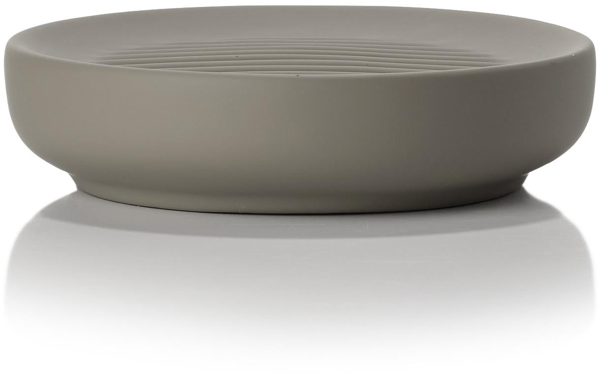 Zone Denmark Seifenschale Ume – 12×12×3 cm, Steingut, Taupe