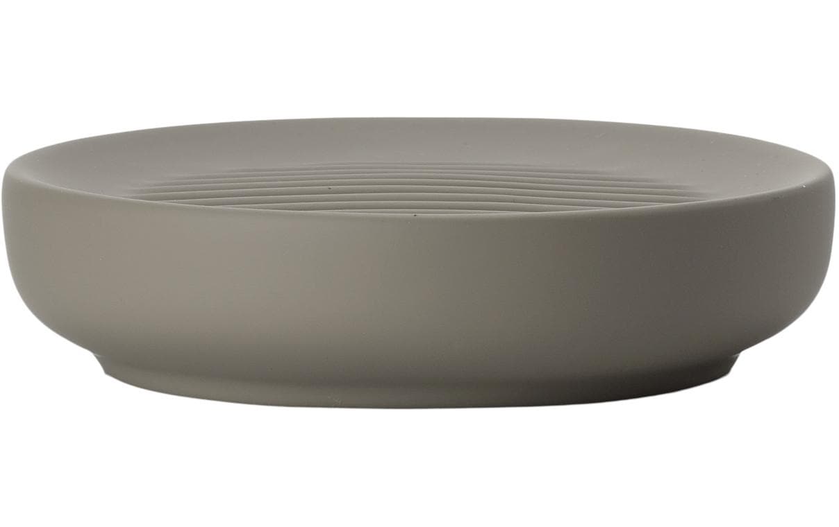 Zone Denmark Seifenschale Ume – 12×12×3 cm, Steingut, Taupe