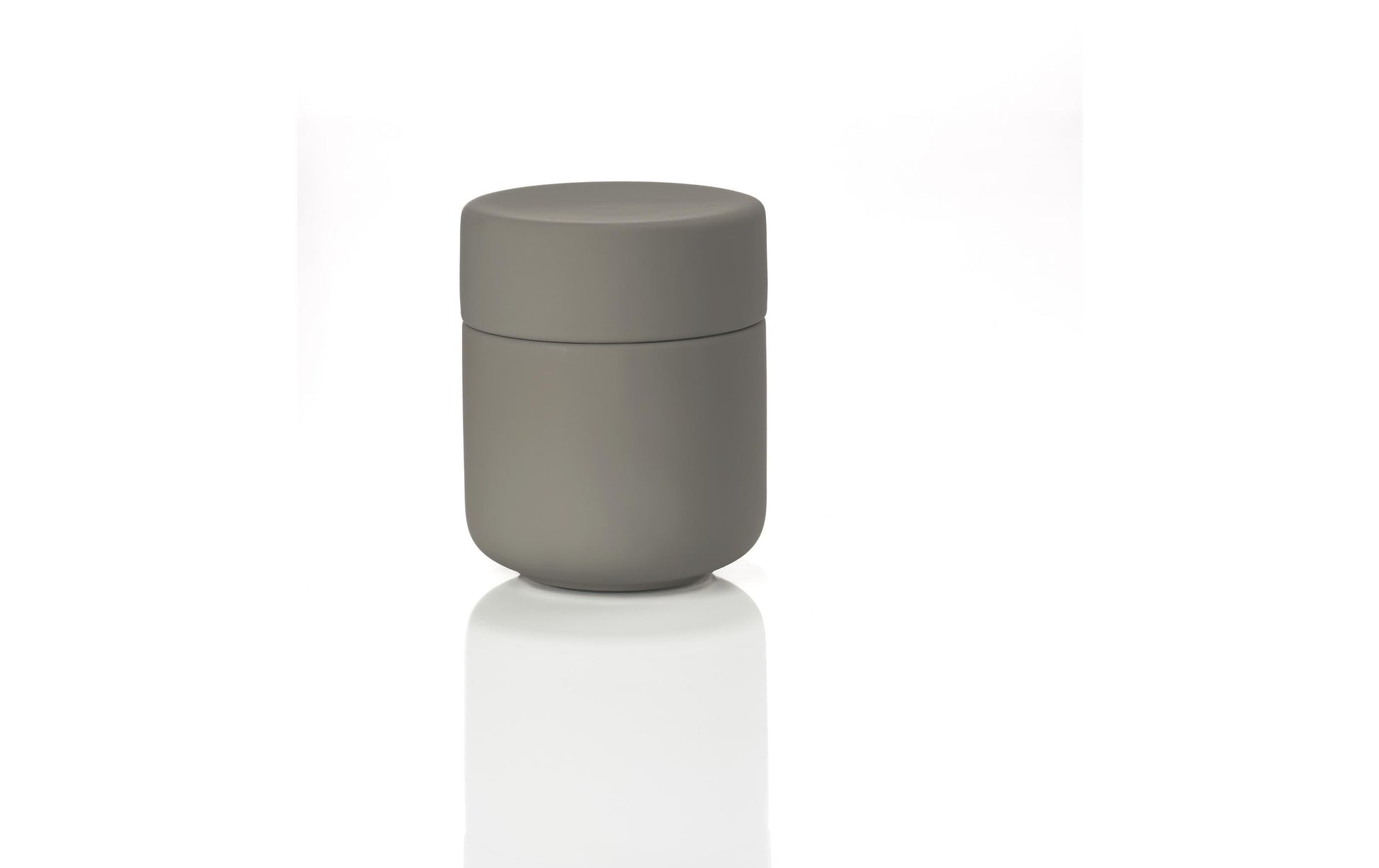 Zone Denmark Aufbewahrungsbox Ume – Ø8,3×10,3 cm, Steingut, Taupe