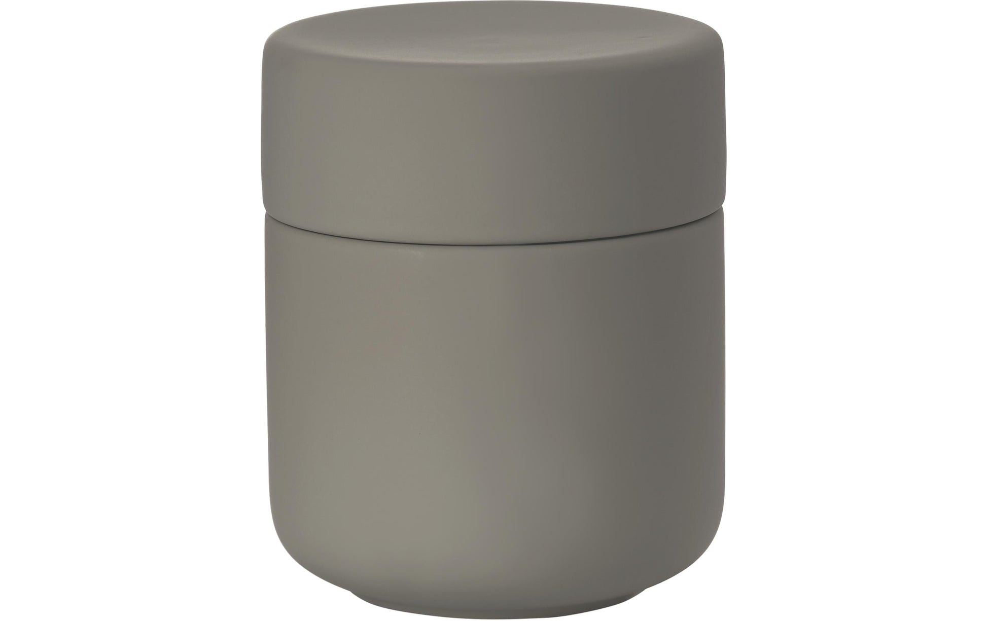 Zone Denmark Aufbewahrungsbox Ume – Ø8,3×10,3 cm, Steingut, Taupe