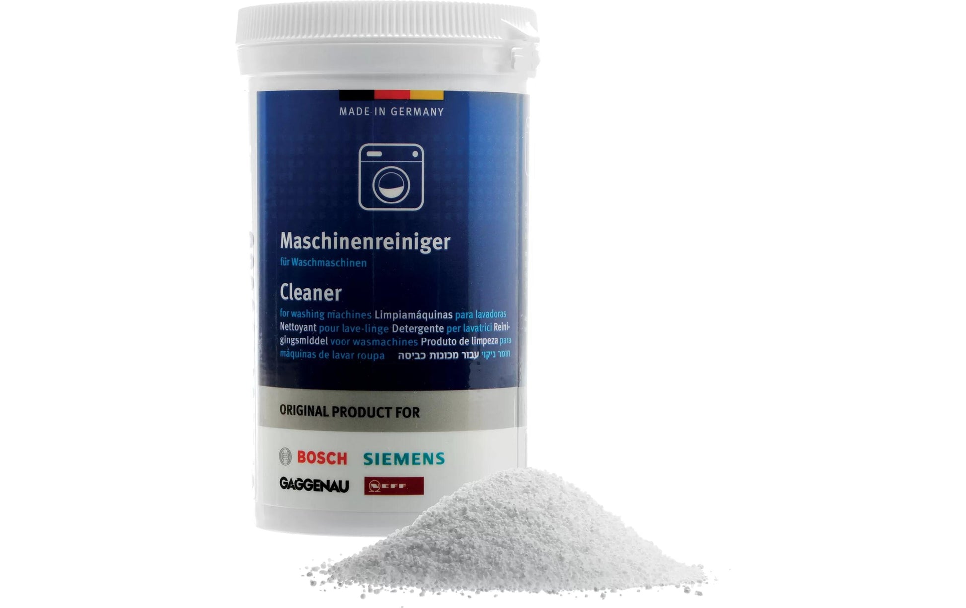 Siemens Waschmaschinenreiniger – für Waschmaschine – Pulver – 200 g, 1 Stk.