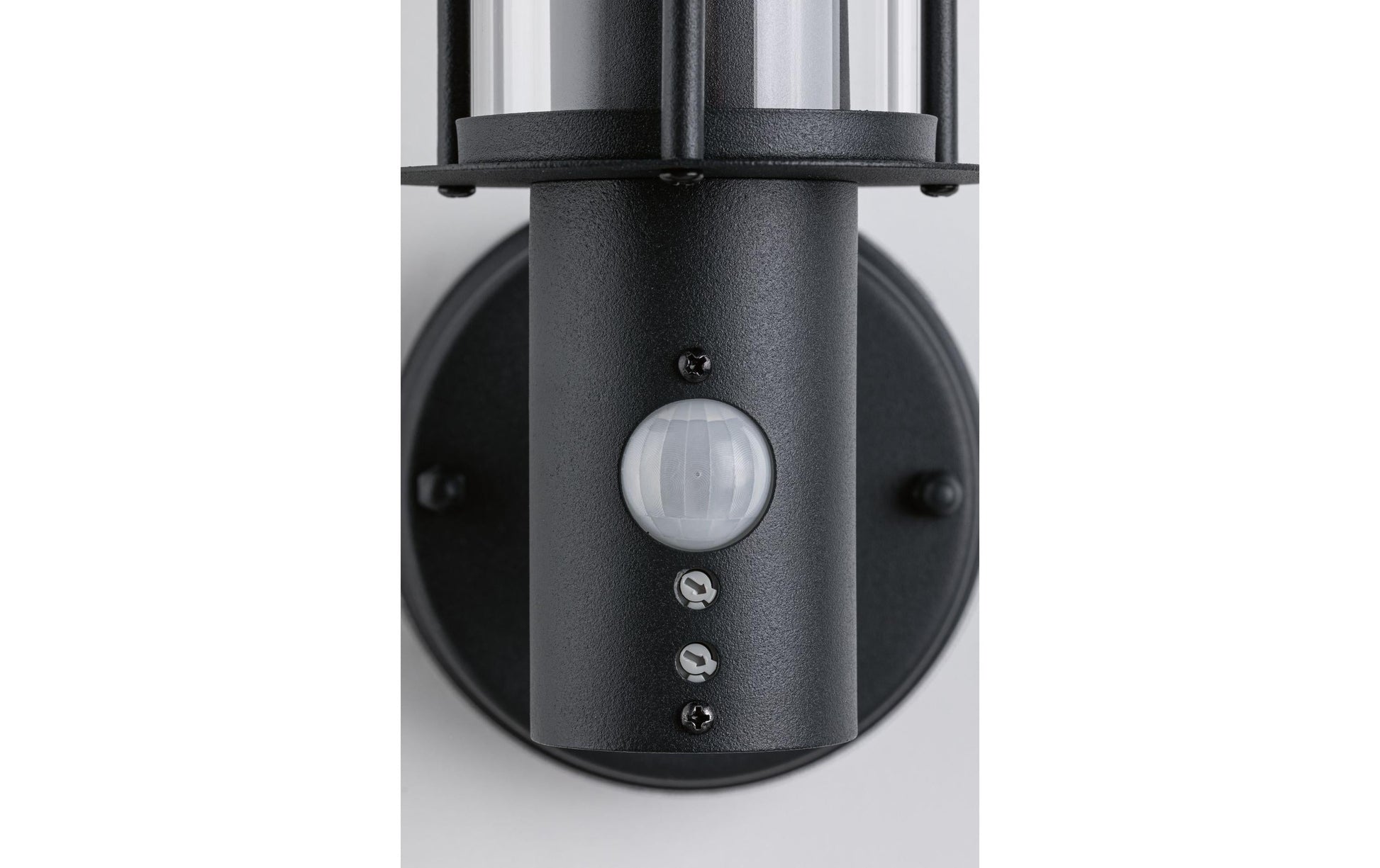 Paulmann Aussenwandleuchte – 32,7 cm – 15 W – IP44 – Netzbetrieb – mit Bewegungsmelder – Grau – Glas/Metall