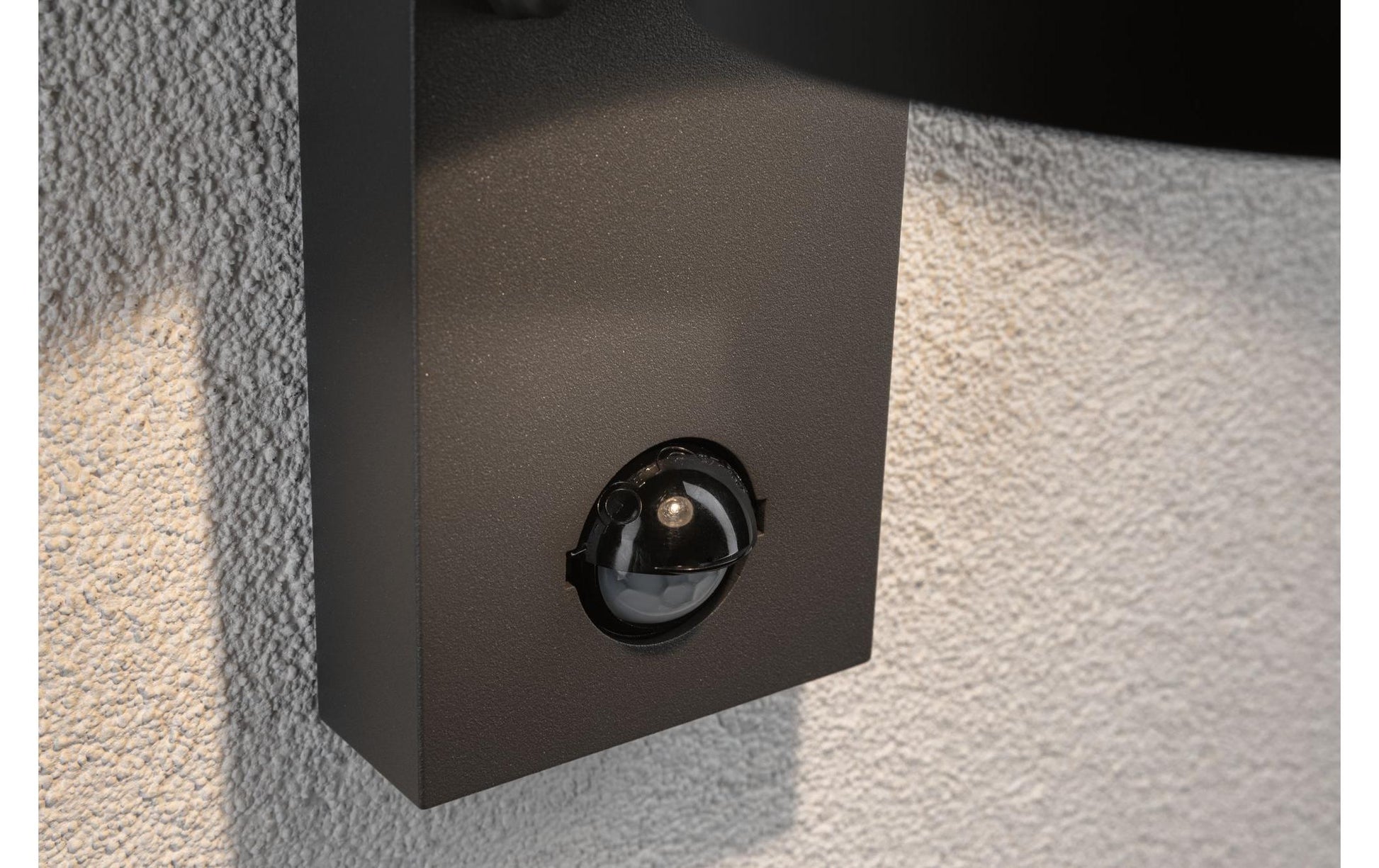 Paulmann Aussenwandleuchte – Warmweiss, 3000 K – IP44 – Netzbetrieb – mit Bewegungsmelder – Grau, Aluminium
