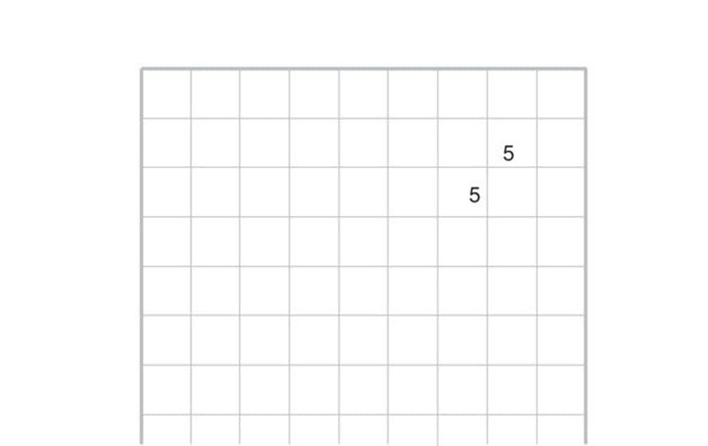 Ingold-biwa Ringbucheinlagen – A4 – 5 mm kariert – 4-Loch – 500 Blatt