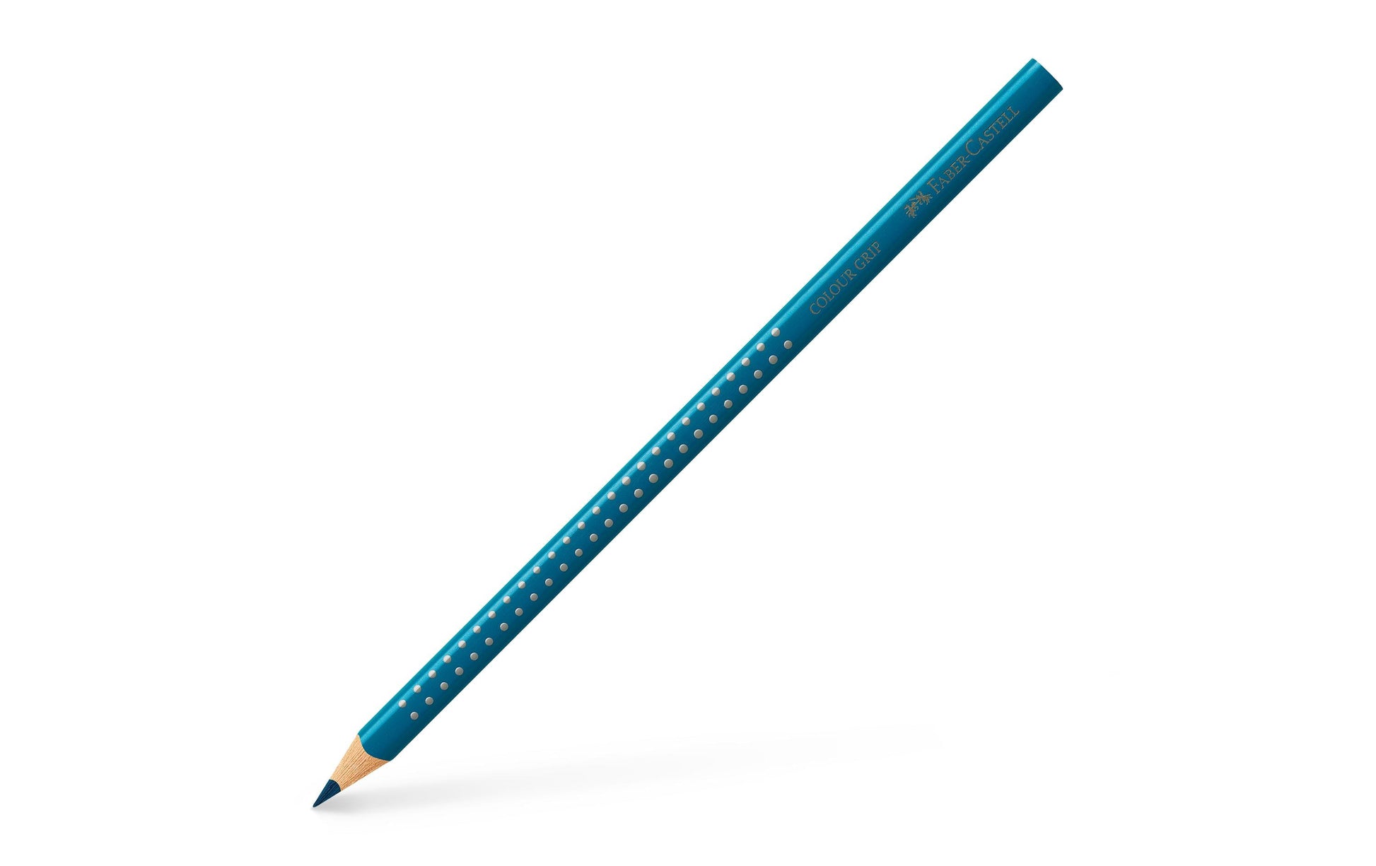 Faber-Castell Aquarellfarbstift Colour Grip 2001 – Kobalttürkis, Ø 3 mm, Dreikantig, FSC