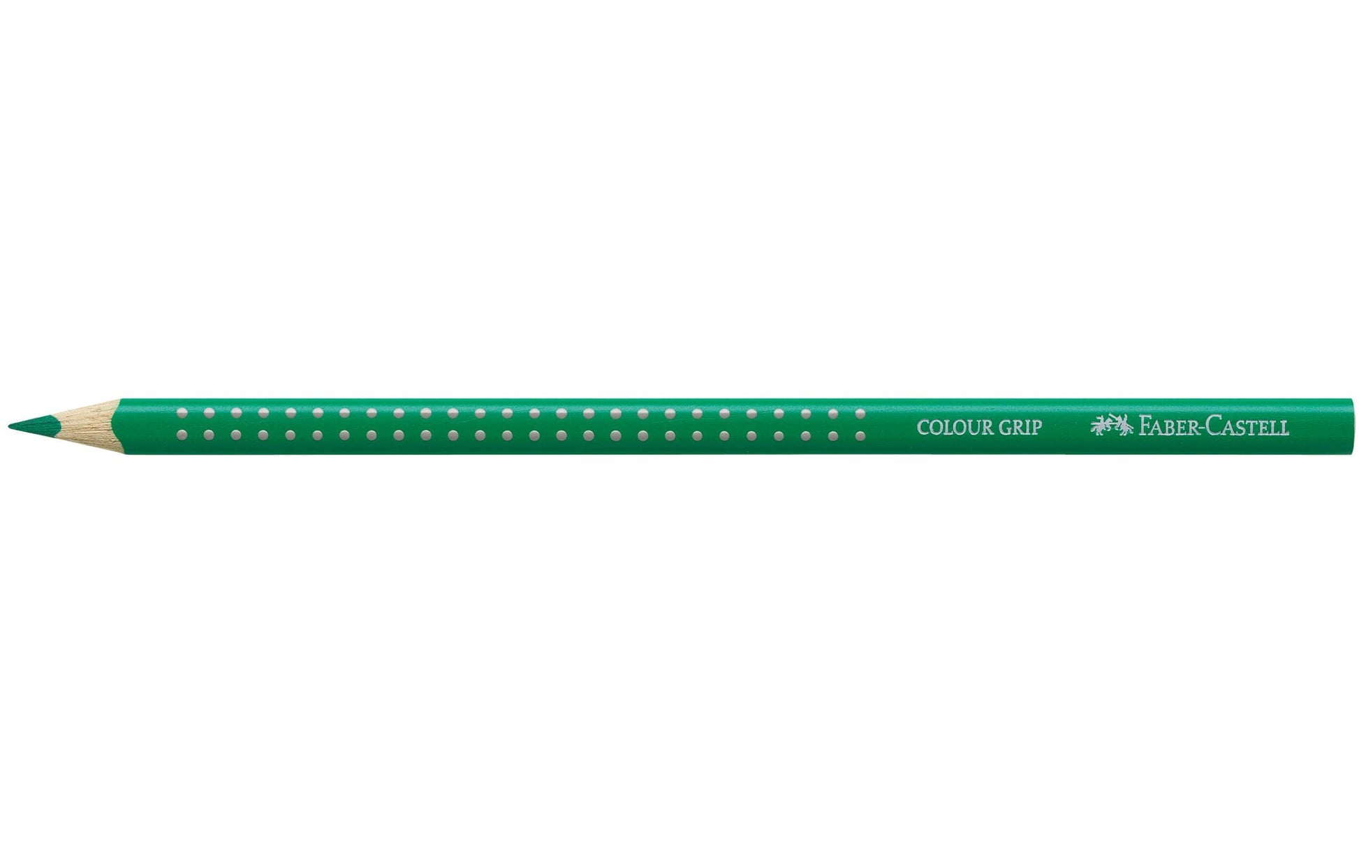 Faber-Castell Aquarellfarbstift Colour Grip 2001 – Smaragdgrün, Ø 3 mm, Dreikantig, FSC