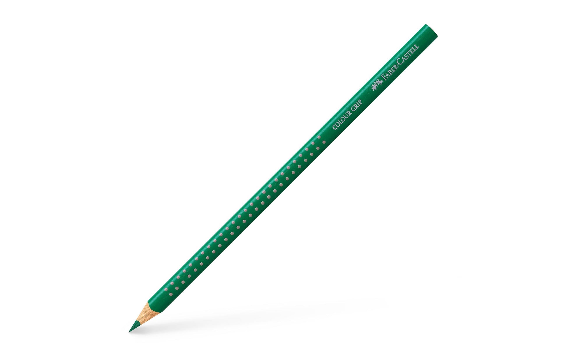 Faber-Castell Aquarellfarbstift Colour Grip 2001 – Smaragdgrün, Ø 3 mm, Dreikantig, FSC