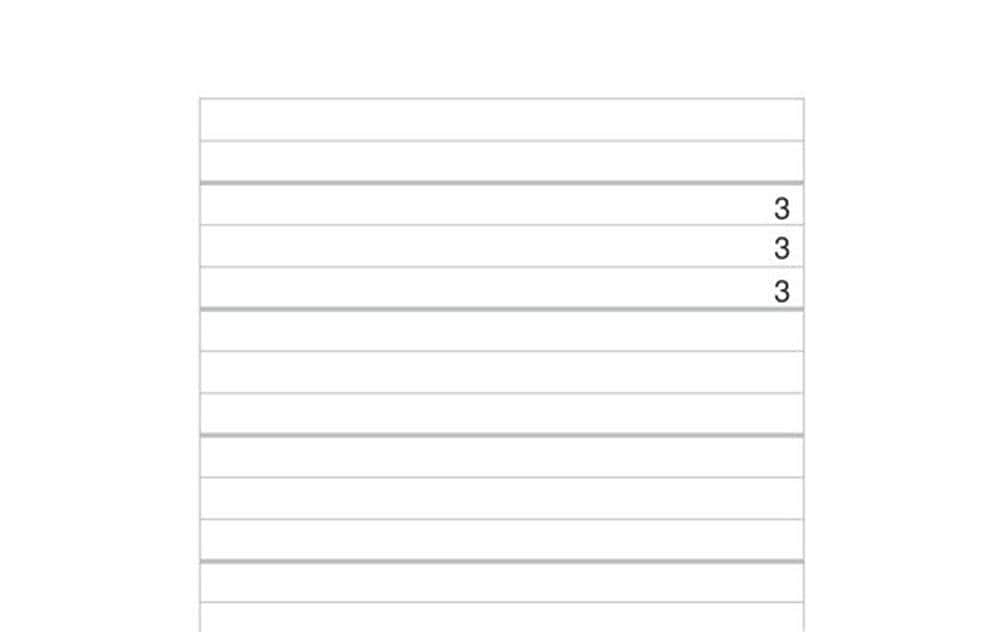 Ingold-biwa Ingold – Schulheft A4, liniert (3 mm), Klammerheftung, 48 Seiten – Weiss, 25er-Pack
