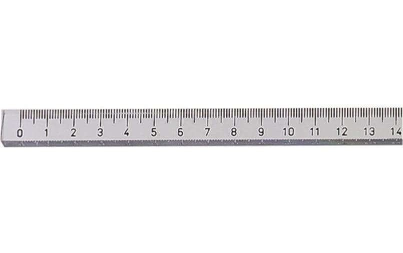 Ingold-biwa Lineal – Kunststoff – 30 cm – Skala cm/mm – Transparent – 20er-Pack