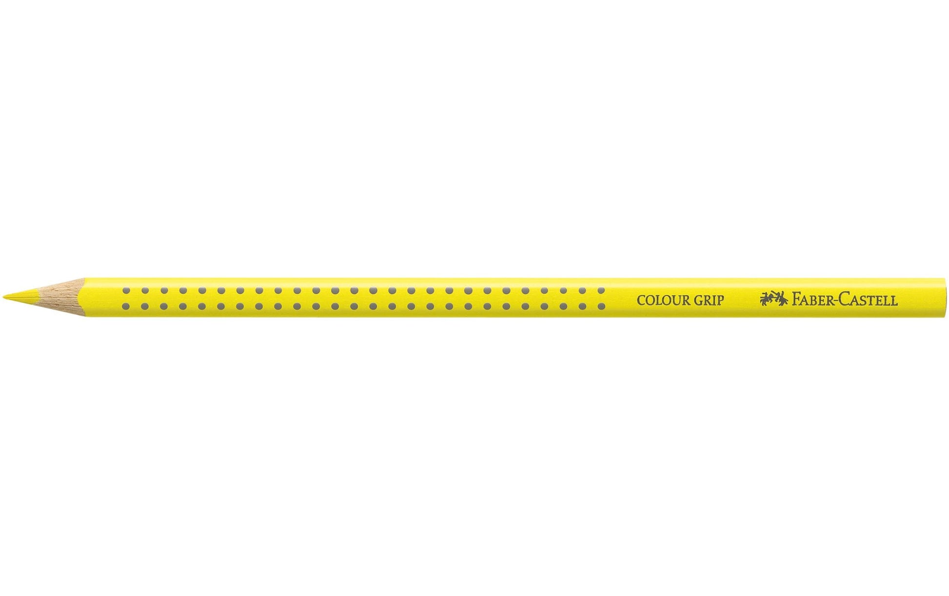 Faber-Castell Aquarellfarbstift Colour Grip 2001 – Kadmiumgelb Hell, Ø 3 mm, Dreikantig, FSC